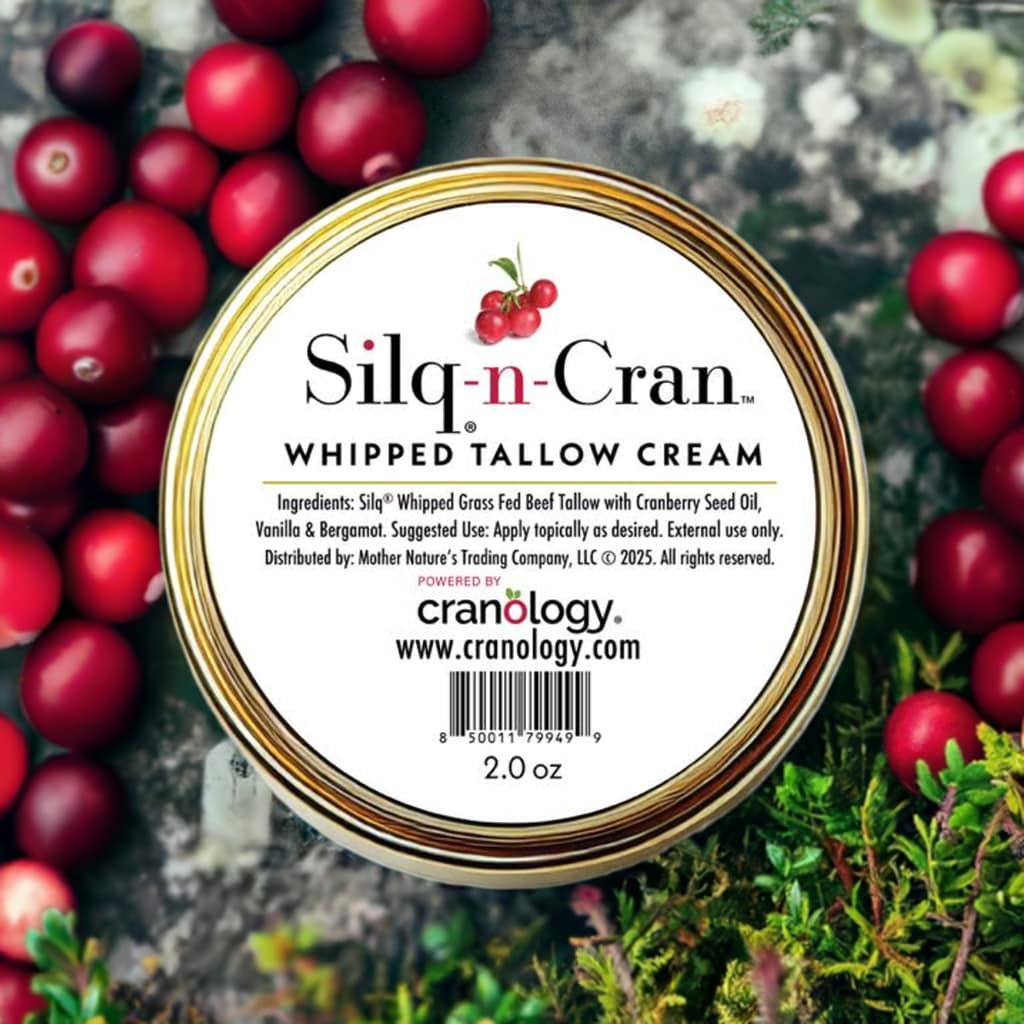 Silq™ Natural Whipped Tallow Cream - Face & Body Moisturizer (Vanilla & Bergamot) - Image 5