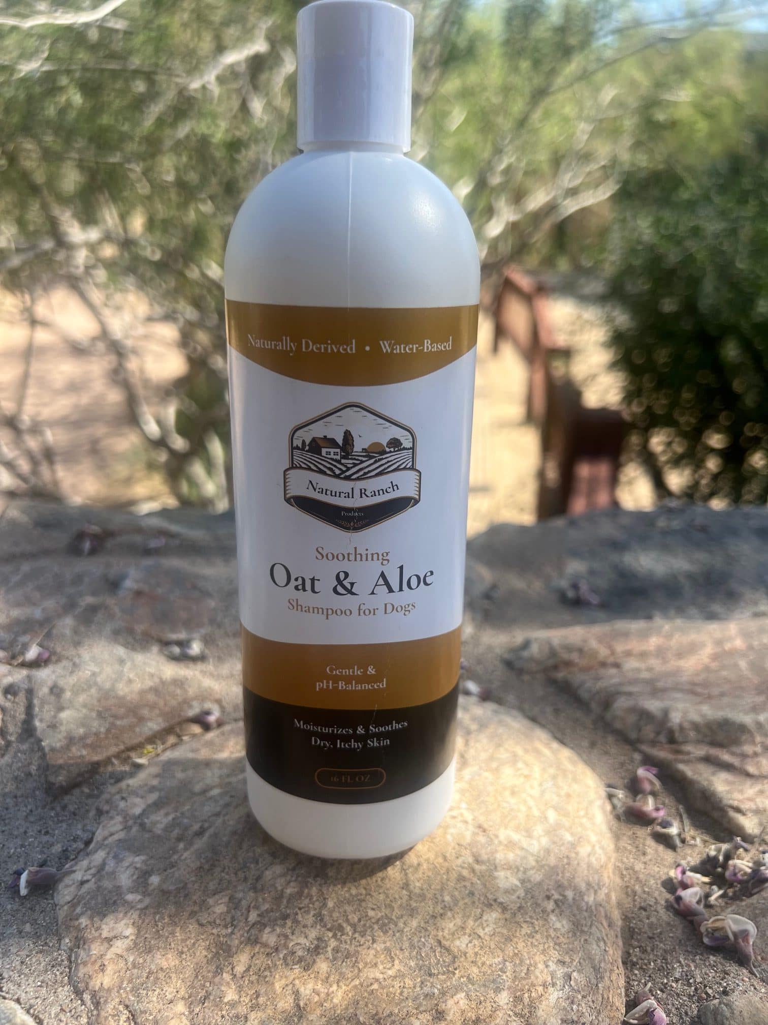Natural Ranch Oat & Aloe Dog Shampoo – Soap-Free, Sulfate-Free Itch Relief for Sensitive Skin(16oz) - Image 5