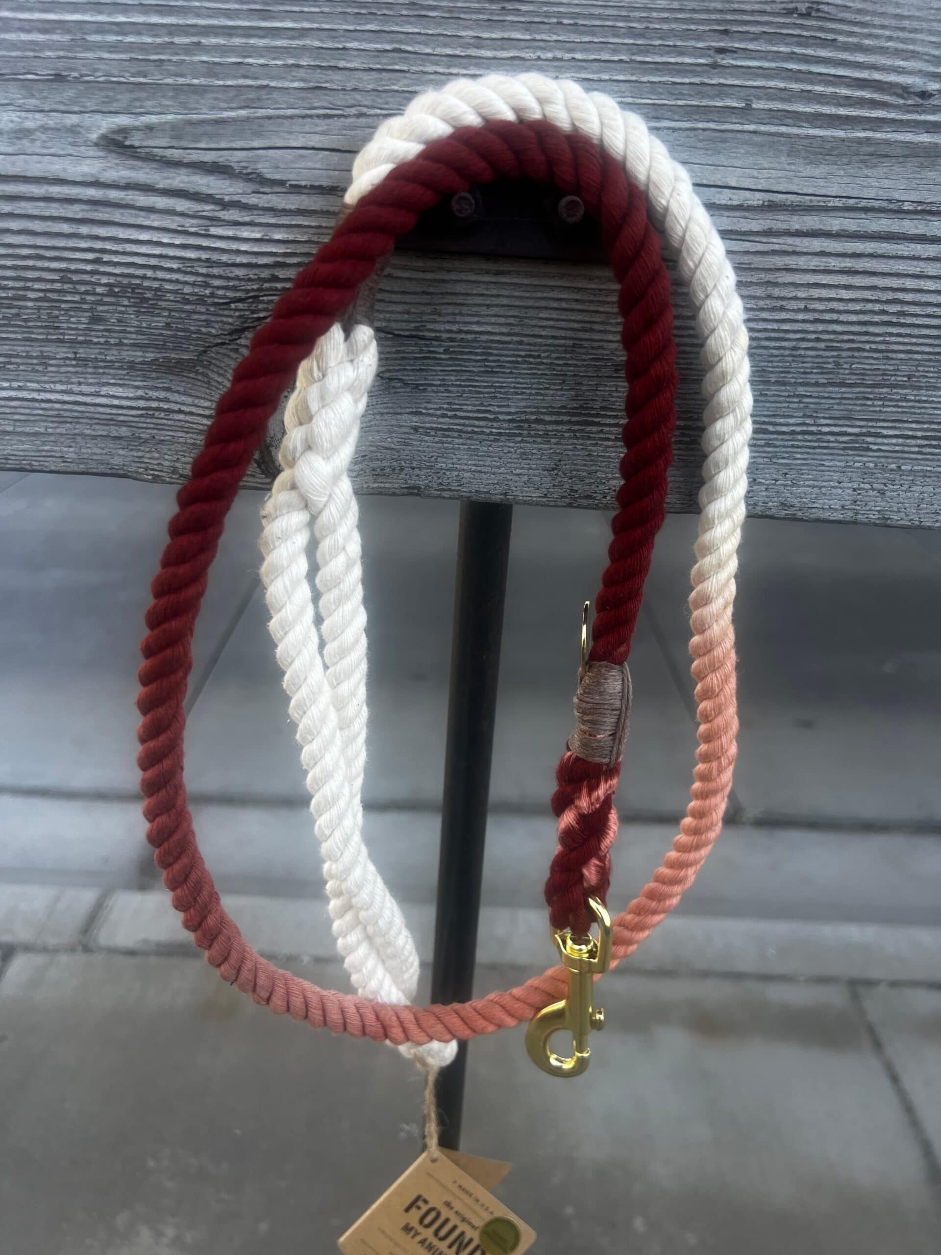 The Arizona Cotton Rope Dog Leash, Standard 5FT - Image 2