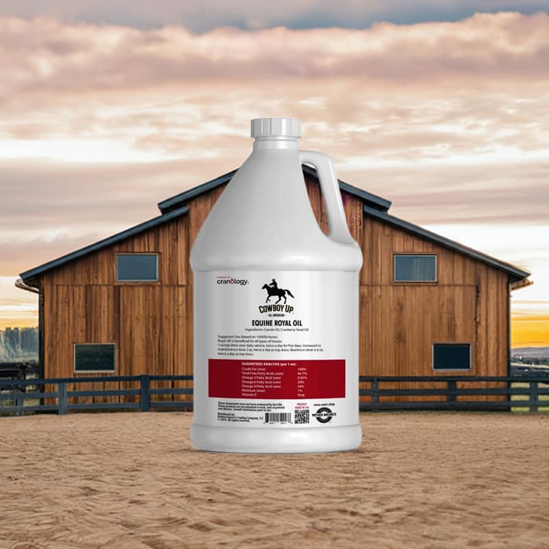 Equine Royal Oil – Premium Oil Supplement for Horses (1 Gallon)