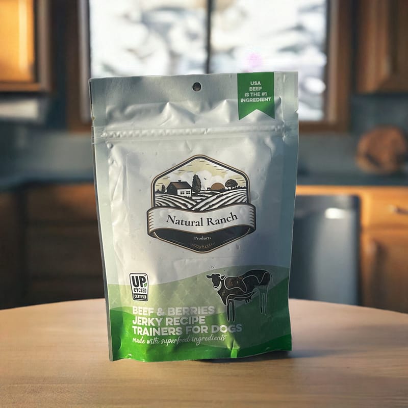 Real Beef & Berries Dog Treats - Superfood Blend, Grain-Free, USA Made